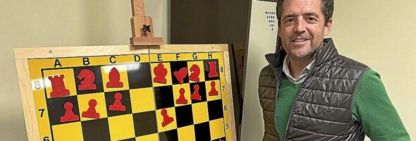 Rodri se proclama campeón de Bizkaia de partidas rápidas de ajedrez, Umberto a la zaga