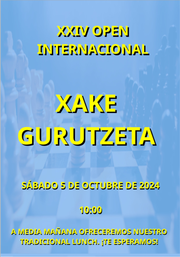 XXIV Open Internacional Xake Gurutzeta