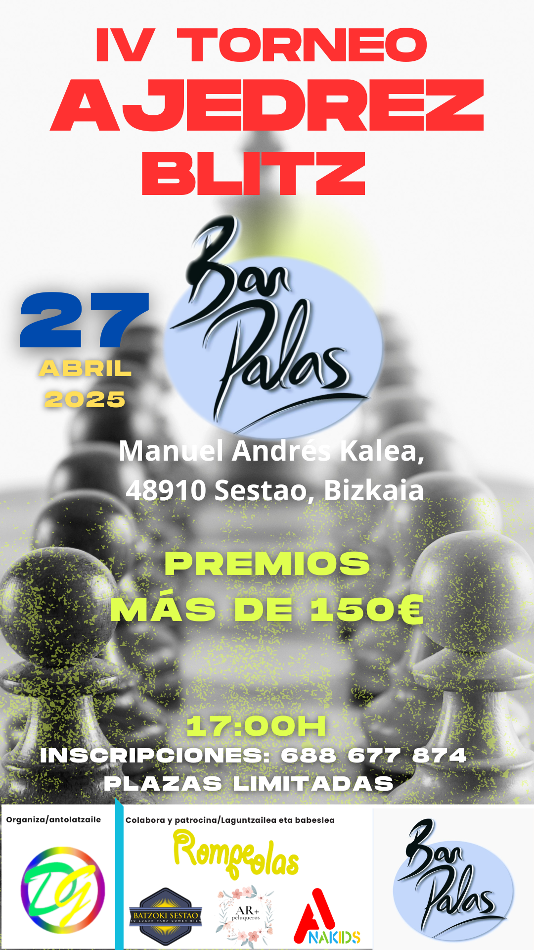 IV Palas Taberna Blitz txapelketa